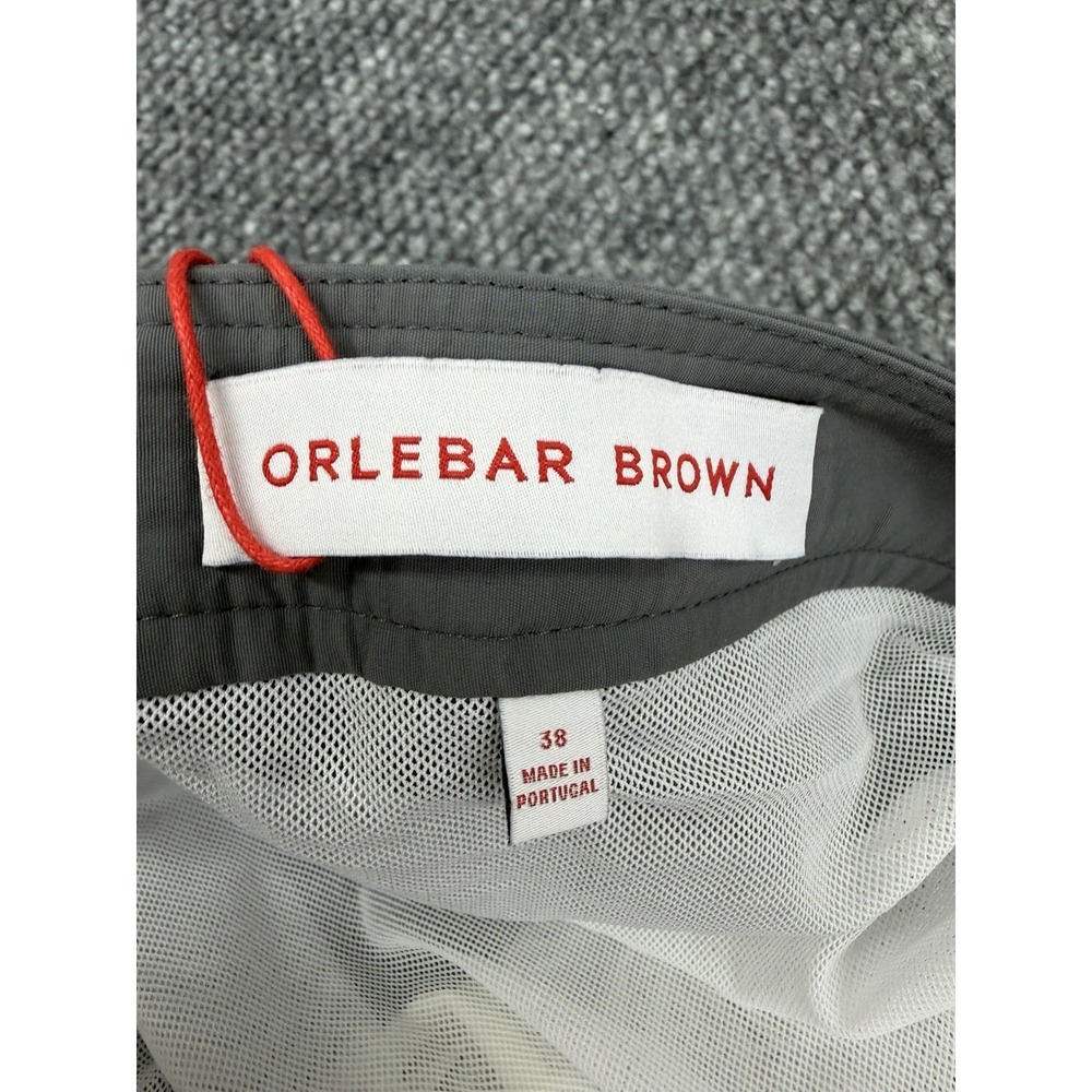 Orlebar Brown Dane II Men's 38 Lined Swim Shorts Trunks Gray - New - Picture 7 of 13